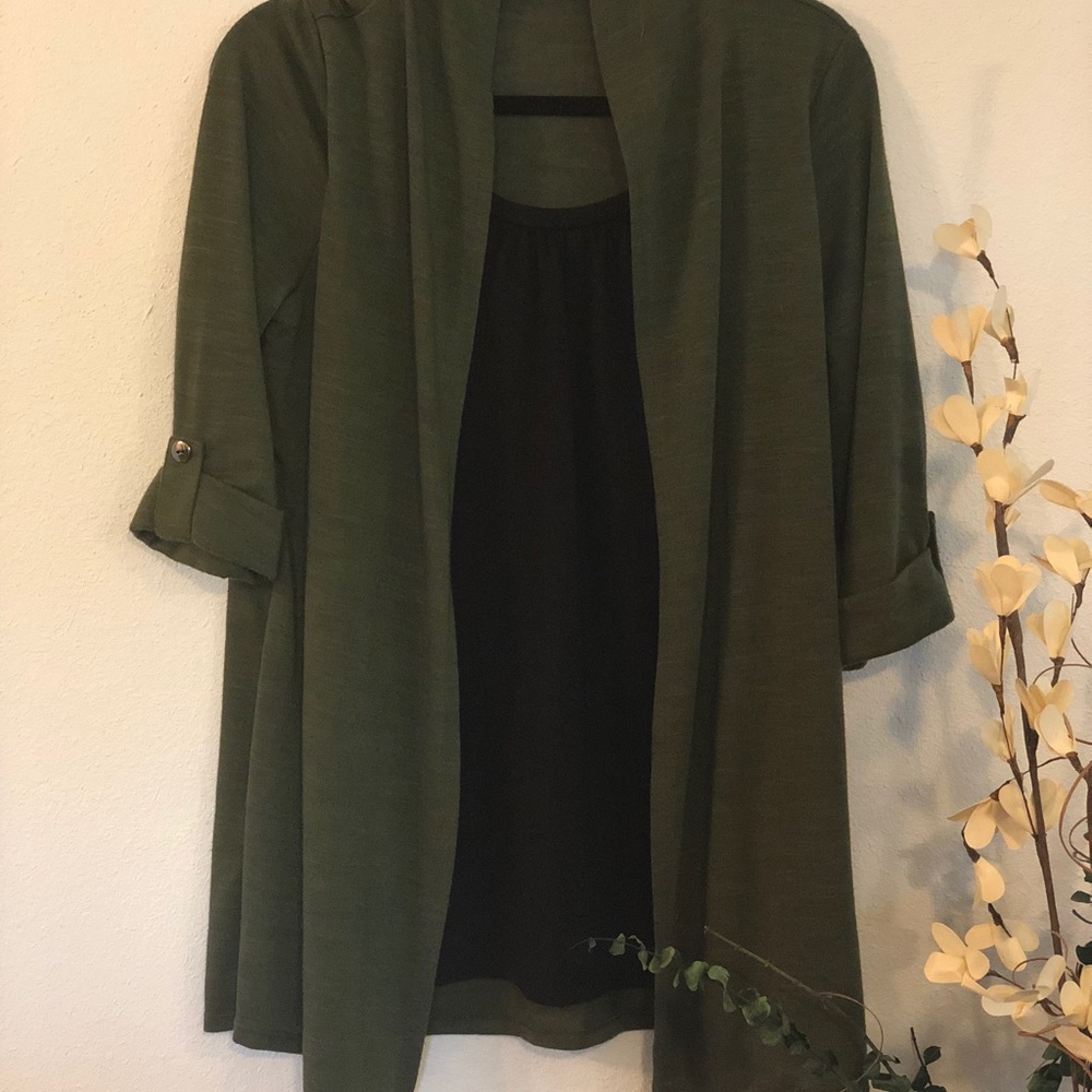 Sweater with Built-In tank.
